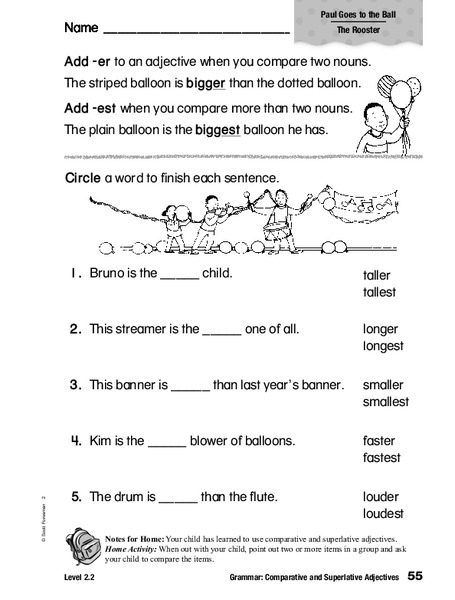 Esl Activities On Comparatives And Superlatives Pdf